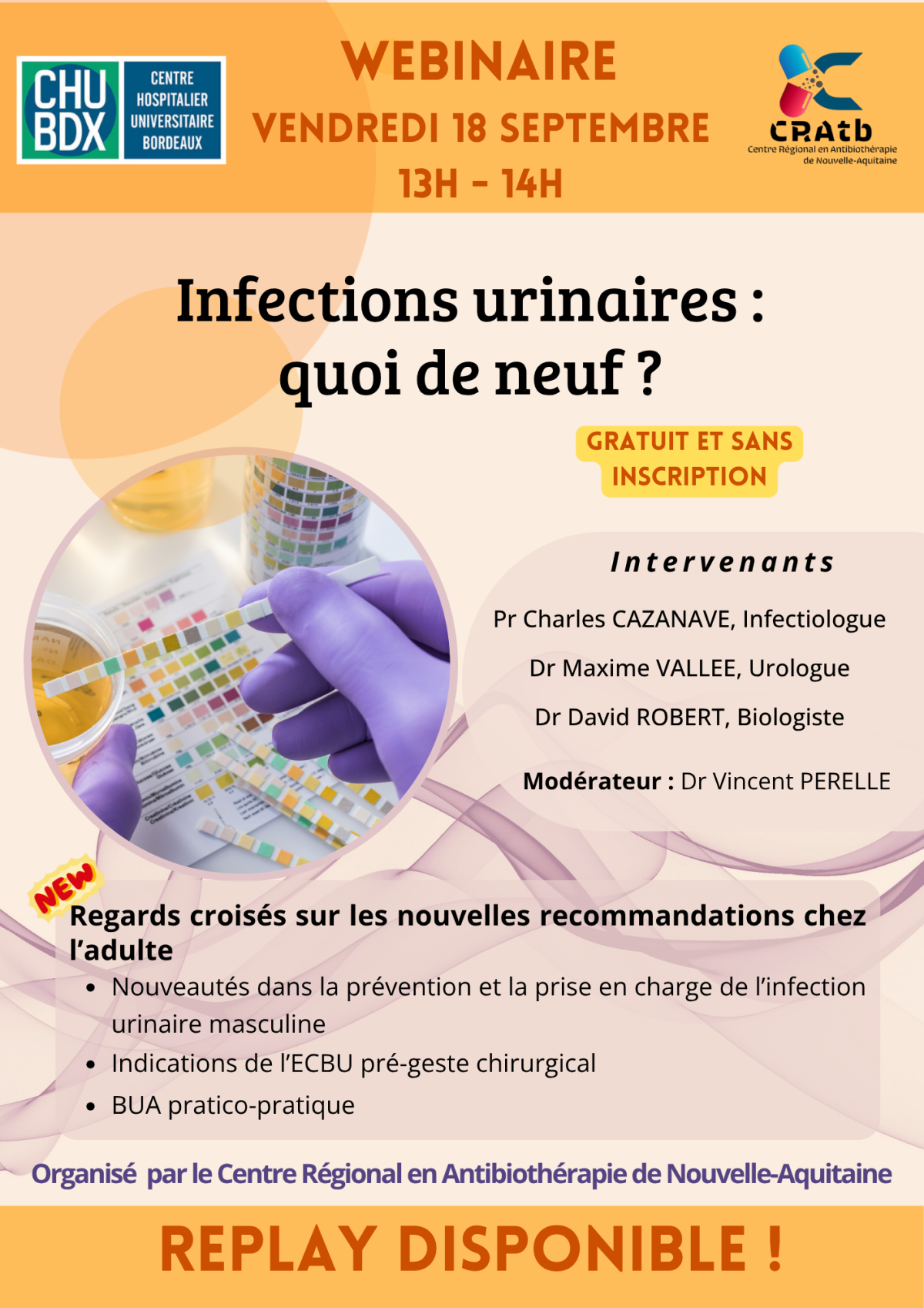 Webinaire Infections Urinaires